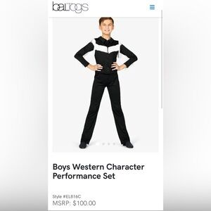 Cowboy dance costume